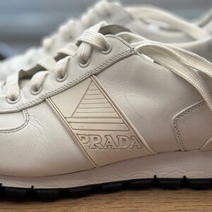 White Prada Women’s Sneaker